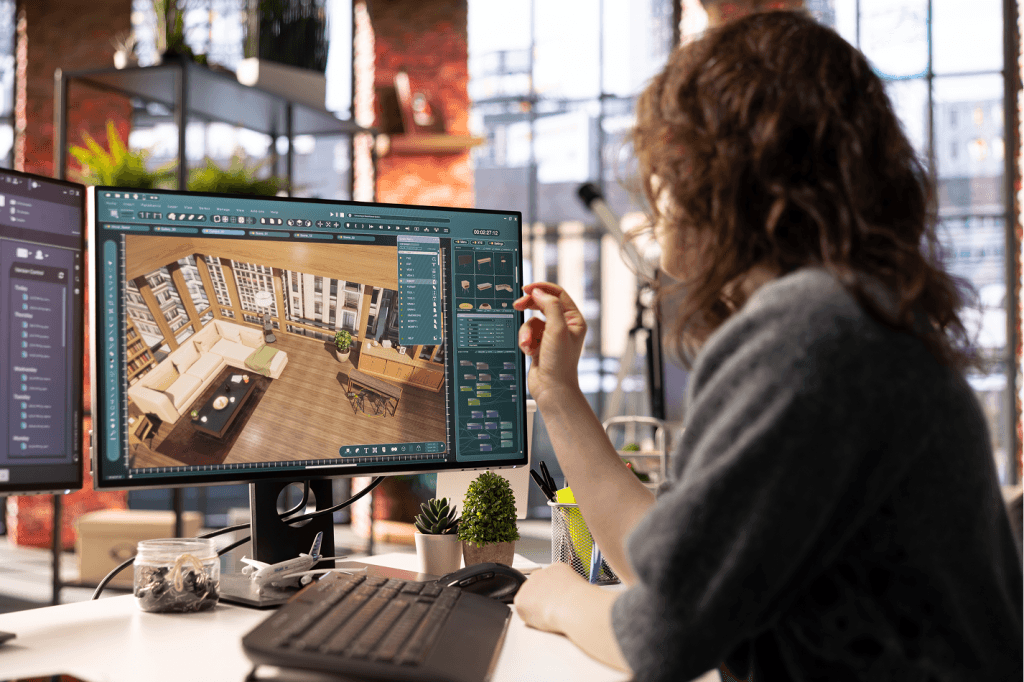 Transforme ambientes com arquiteto online.