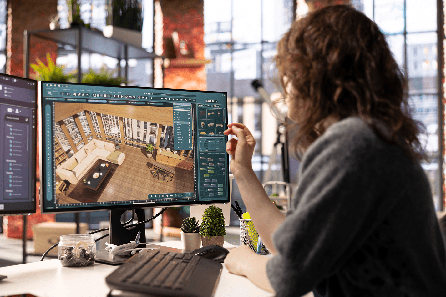 Transforme ambientes com arquiteto online.