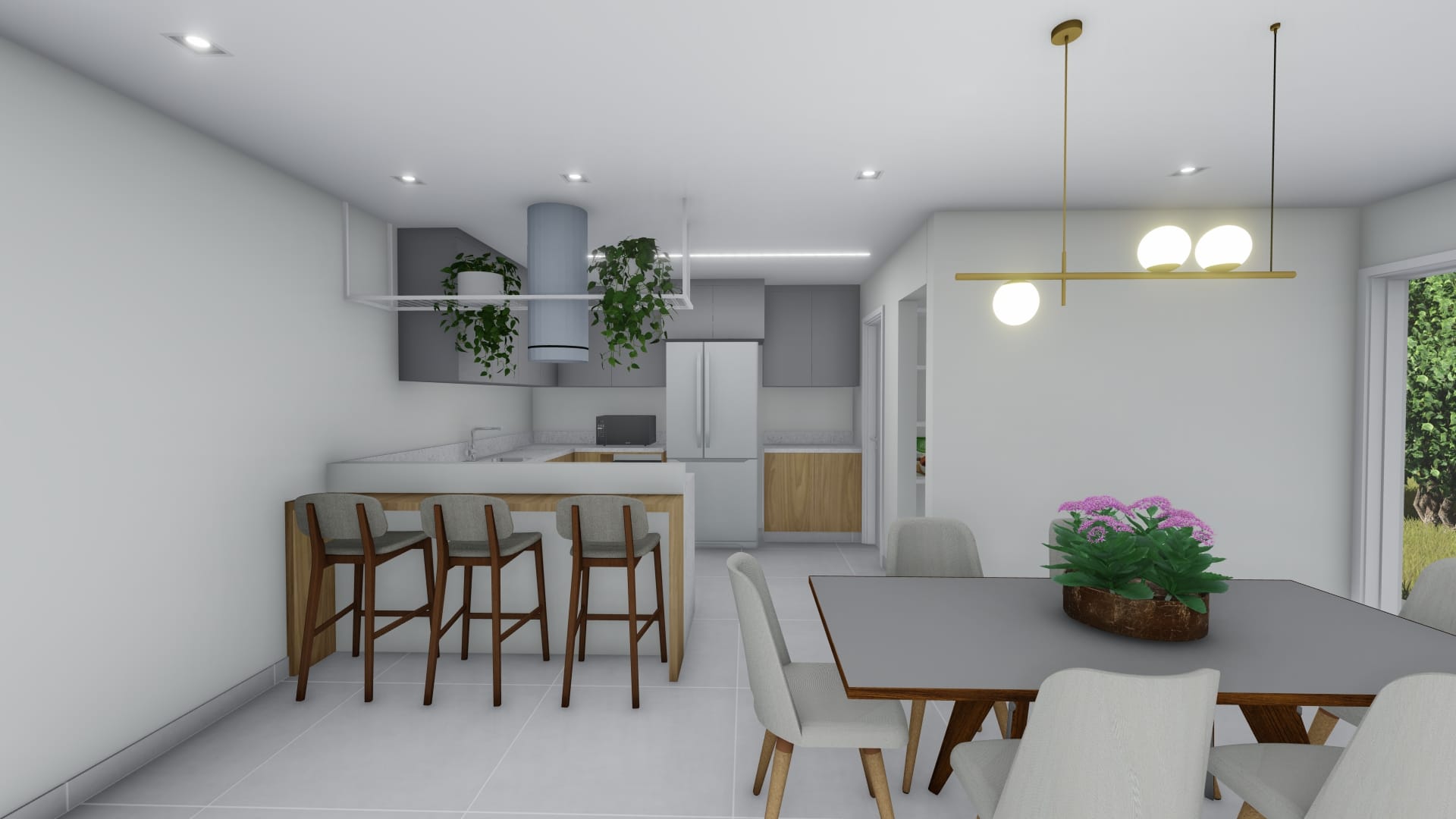 Cozinha Integrada - Arquiteto Online